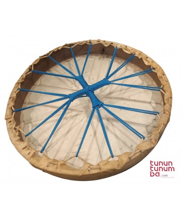 Tumtaka Shamanic drum - decorated deerskin 3