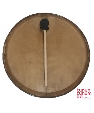 Shamanic drum J. Paniagua - 17.7"x2.75" - Tunable