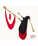 Standard Galician Bagpipes in G - pequia wood