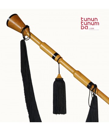 Galician bagpipe with two drones in G - Pequia wood finish - 2