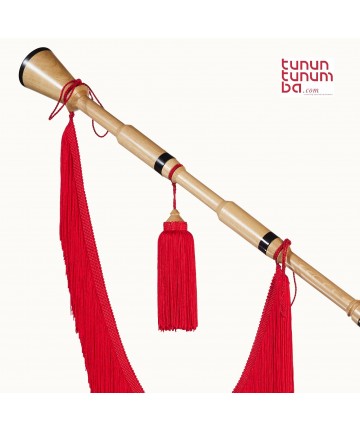 Standard Galician Bagpipes in C, D or Bb - Palo blanco finish - 2
