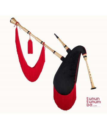 Standard Galician Bagpipes in A - Palo blanco finish
