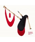 Standard Galician Bagpipes in A - Palo blanco finish