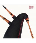 Standard Galician Bagpipes in C, D or Bb - Koa finish - 3