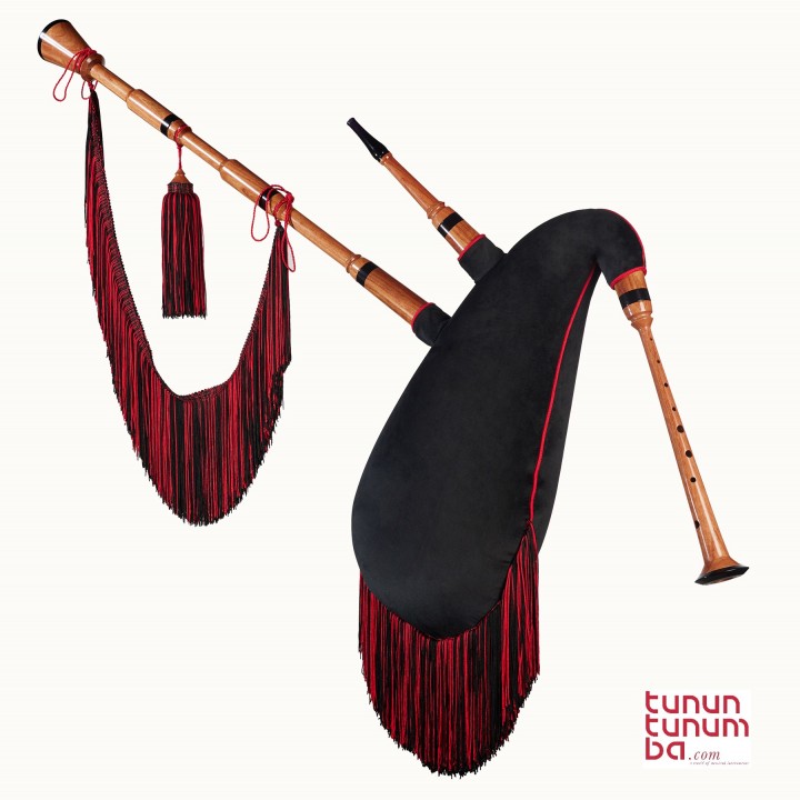 Standard Galician Bagpipes in A - Koa finish