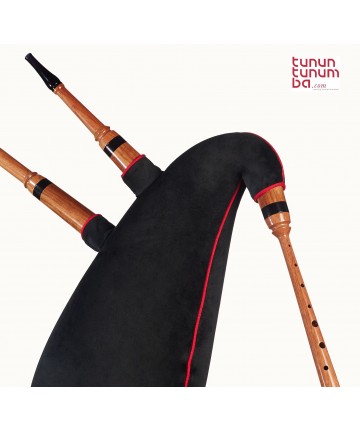 Standard Galician Bagpipes in A - Koa finish - 3