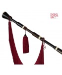 Galician bagpipe with two drones in G - Ebony finish - 2