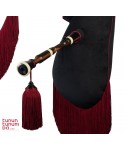 Galician bagpipe with two drones in A - Ebony finish - 4
