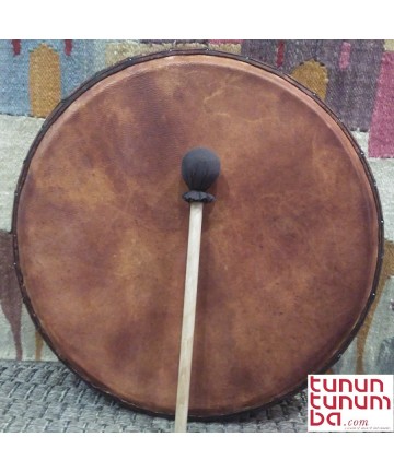 Shamanic drum J. Paniagua - 17.7"x2.4" - Tunable