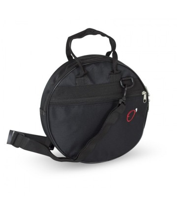27x9cm Tambourine Bag With Strap con bandolera - Black