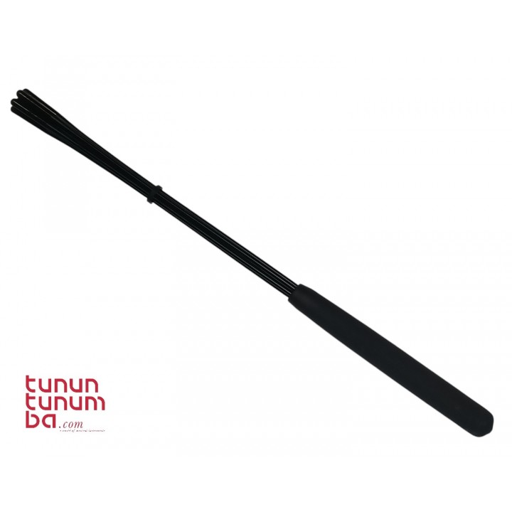Baqueta tamborim 7 varillas negra pro