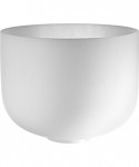 Cuenco de cuarzo de 12" (30cm), nota Do4, 432 Hz, chakra raíz - CSB12C