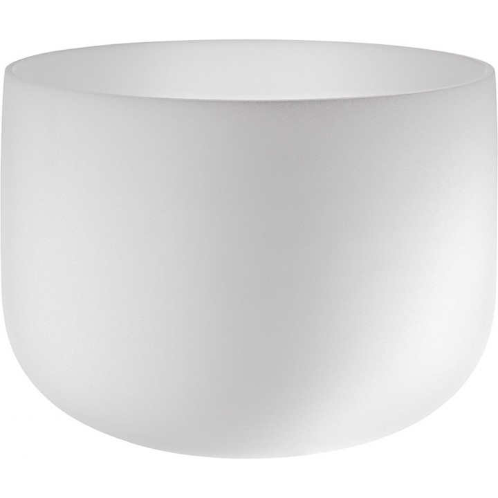 Cuenco de cuarzo de 14" (35cm), nota Do4, 432 Hz, chakra raíz - CSB14C