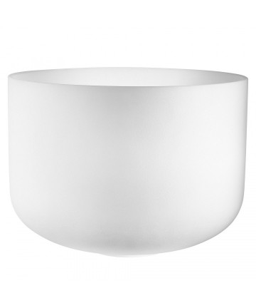 Cuenco de cuarzo de 16" (40cm), nota Do3, 432 Hz, chakra raíz - CSB16C3