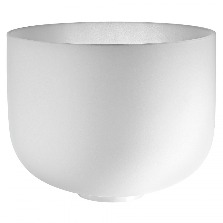 Cuenco de cuarzo de 30cm, nota Si3, 440 Hz, chakra de la coronilla - CSBM12B3
