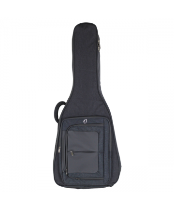 Guitar Bag 20mm Mod. 45 No Logo- Black Beige