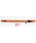 Flauta estilo nativo americano Earth Tone bajo Re menor 432Hz - cedro español - 5