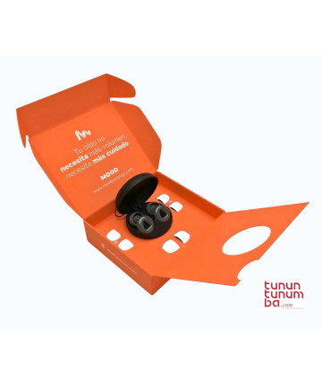 Tapones protectores para los oídos PRO (-38dB) - caja 2