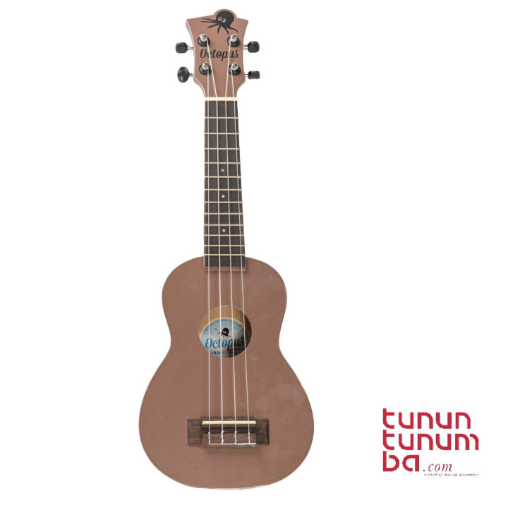 Ukelele Soprano Octopus UK-205BRS Marrón