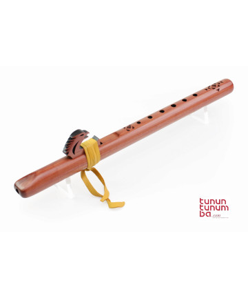 Flauta estilo nativo americana SPARROW HAWK- La menor - 440 Hz - cedro - 3