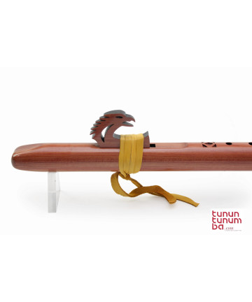 Flauta estilo nativo americana SPARROW HAWK- La menor - 440 Hz - cedro - 4