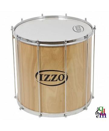 Surdo IZZO - wood - 18X45cm -10 tension rods - Weight: 4,26Kg - Plastic heads