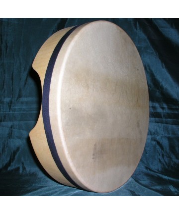 Bendir - tunable - natural skin - 8cm frame x 40cm diameter - 2