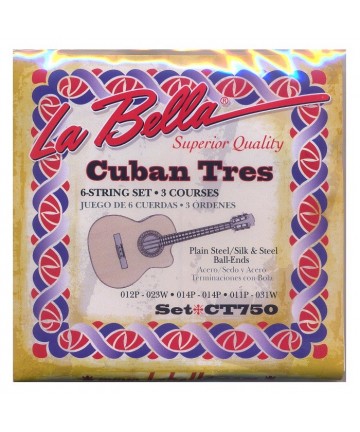 SET CUERDAS TRES CUBANO LA BELLA
