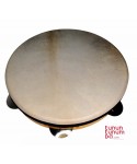 Tradicional tunable tambourine - 24cms. (11.8'") diameter