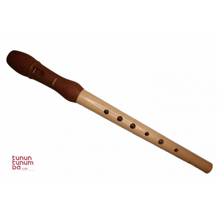 Flute with Galician bagpipe fingering - wood
