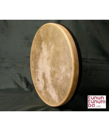 Bendir - tunable - natural skin - 5cm frame x 40cm diameter - 2