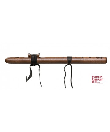 KRESTEL NATIVE FLUTE - High minor D - 440 Hz - walnut - 2