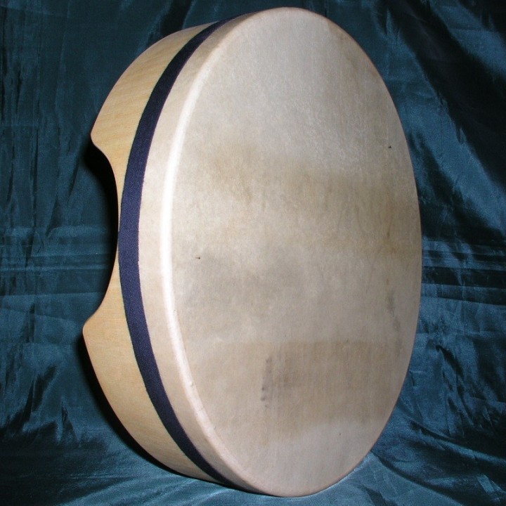 Bendir - tunable - natural skin - 8cm frame x 44cm diameter
