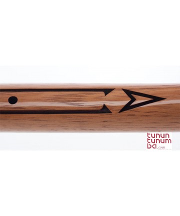 Native American Style Flute - CONDOR BASS - Low minor C - 440Hz - spanish cedar - 4