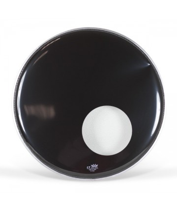 Drumhead 22" ut ebony standard hole aut-1022-es -Standard