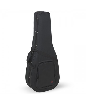 Acoustic Guitar Case Styrofoam Mod. Rb721 Inside Blue Without Logo - Black