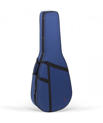 Classic guitar case Foam Mod. rb610 without logo - Blue/black