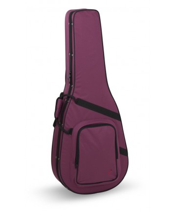 Classic guitar case styr. Mod. rb710 without logo - Red