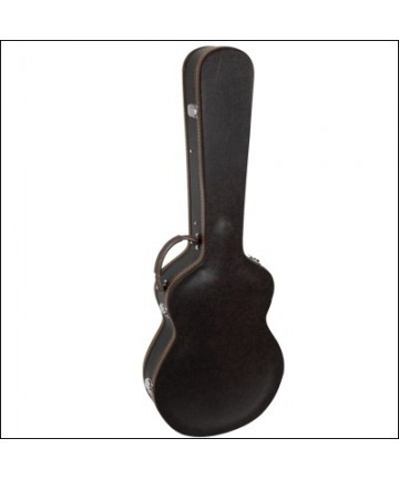 Wooden les paul guitar case Mod. 508 - Black