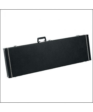 Wooden rectangular guitar case Mod. 504 - Black