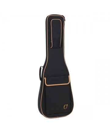Bass guitar bag Mod. 47 backpack no logo - Black orange