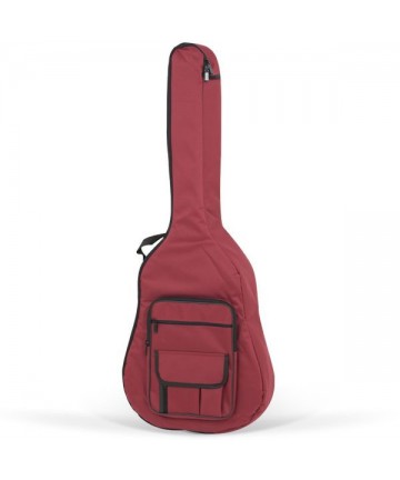 Acoustic guitar bag Mod. 32b-w - Red