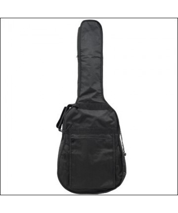 Acoustic guitar bag. Mod. 23-w backpack no logo - Black