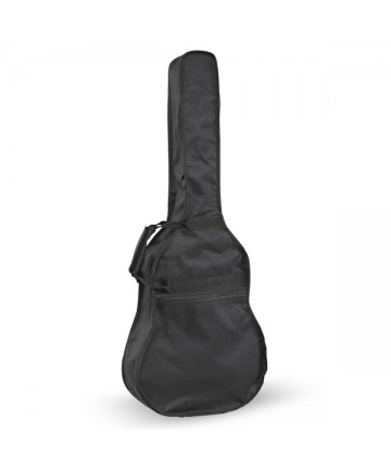 3/4 guitar bag Mod. 20-b backpack no logo - Black
