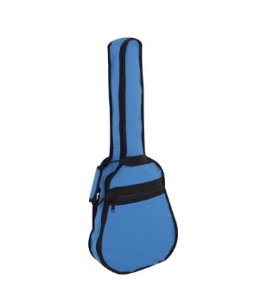 3/4 guitar bag Mod. 20-b backpack no logo - Turquoise