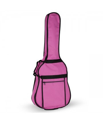 3/4 guitar bag Mod. 23 backpack no logo - Fuchsia