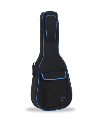 Guitar bag Mod. 47 backpack no logo - Turquoise black