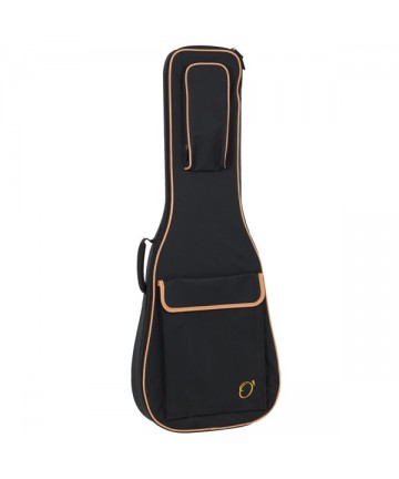 Electric guitar bag 20mm Pe Mod. 47 backpack no logo - Black orange