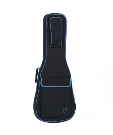 Electric guitar bag 20mm Pe Mod. 47 backpack no logo - Turquoise black