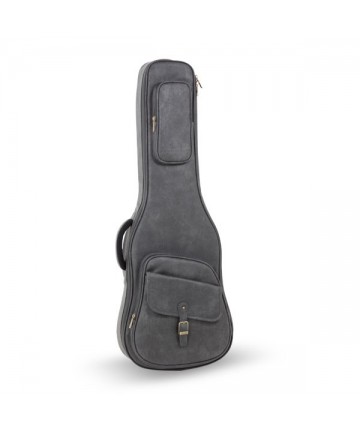 Electric guitar bag leatherette - 25mm - Grey